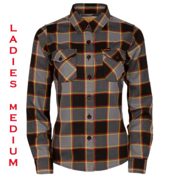 DIXXON Tops - DIXXON FLANNEL x HATEBREED Flannel Shirt - Under the Knife - Women's M